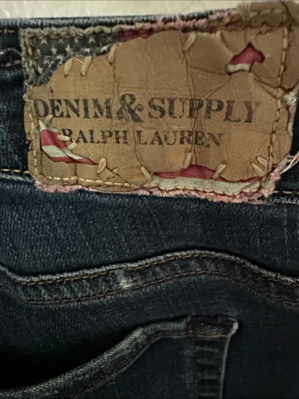 Denim and Supply Ralph Lauren  Indigo Stretch Skinny Jeans